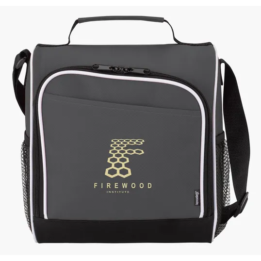 Koozie® Flip-Open Cooler with Shoulder Strap — view 9