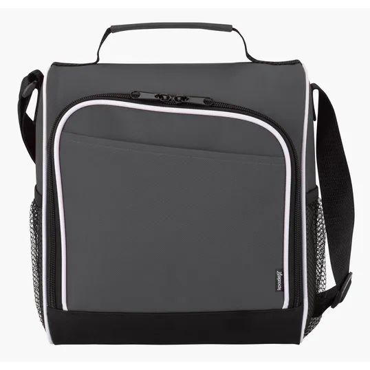 Koozie® Flip-Open Cooler with Shoulder Strap — view 3