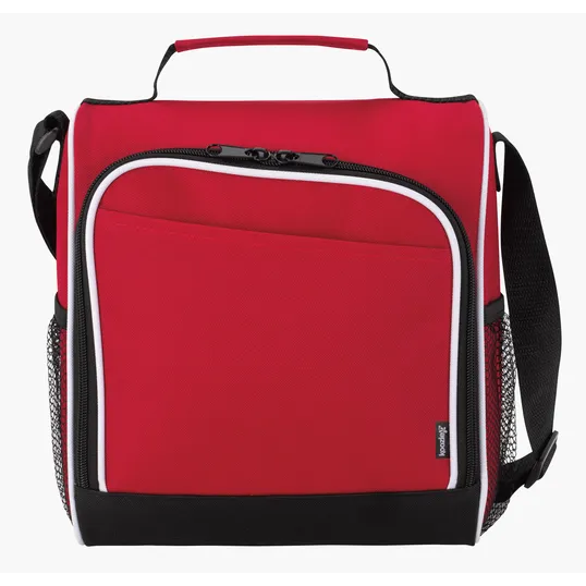 Koozie® Flip-Open Cooler with Shoulder Strap — view 2