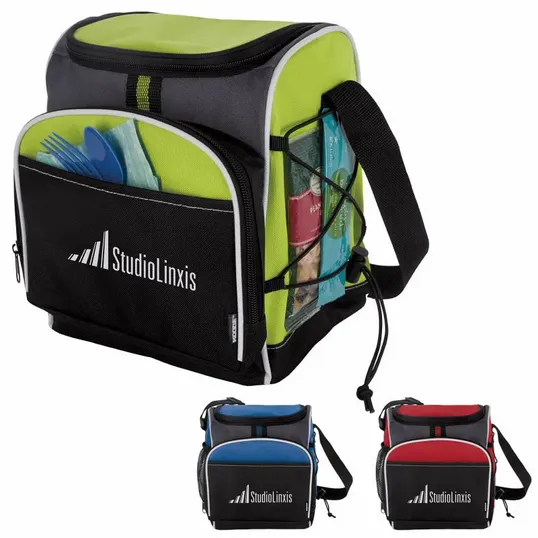 Koozie® Bungee Side Cooler Bag with PEVA Liner — view 11