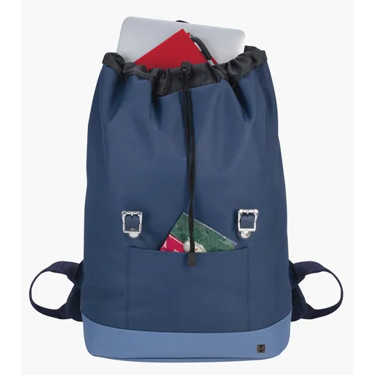 KAPSTON® Jaxon Backpack with Cinch Closure and Laptop Compartment — view 3