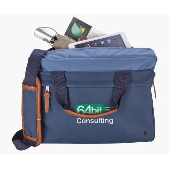 KAPSTON® Jaxon Briefcase with Padded Laptop Sleeve — view 8