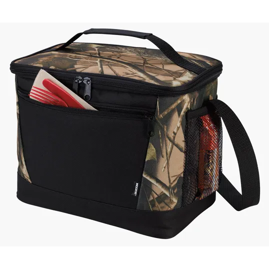 Koozie® Camouflage Lunch Cooler Bag with Zippered Compartment