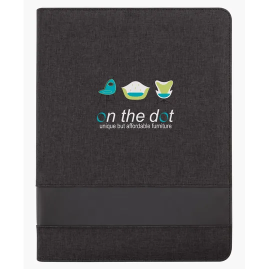 Trade Zippered Padfolio with Lined Writing Pad — view 5
