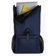 Tuck Backpack with Fold-Over Top and Laptop Sleeve — view 3