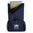 Tuck Backpack with Fold-Over Top and Laptop Sleeve — view 8