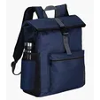Tuck Backpack with Fold-Over Top and Laptop Sleeve — view 4