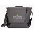 Tuck Messenger Bag with Fold-Over Buckle Top — view 5