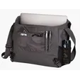 Tuck Messenger Bag with Fold-Over Buckle Top — view 2
