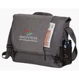 Tuck Messenger Bag with Fold-Over Buckle Top — view 6