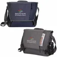 Tuck Messenger Bag with Fold-Over Buckle Top — view 8