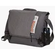 Tuck Messenger Bag with Fold-Over Buckle Top — view 4