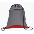 Good Value™ Two Tone Sport Drawstring Backpack, 210D Polyester — view 3