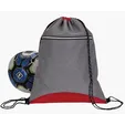 Good Value™ Two Tone Sport Drawstring Backpack, 210D Polyester — view 4