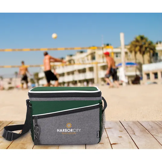 Koozie® Two-Tone Sport Cooler with Zippered Main Compartment — view 6