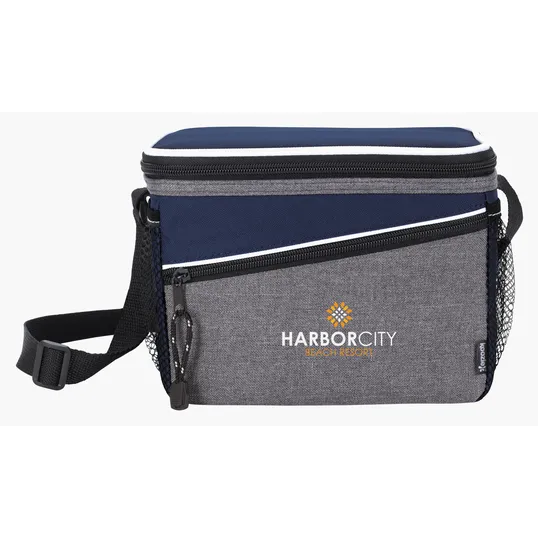 Koozie® Two-Tone Sport Cooler with Zippered Main Compartment — view 7