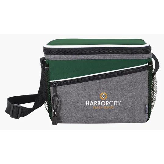 Koozie® Two-Tone Sport Cooler with Zippered Main Compartment — view 4