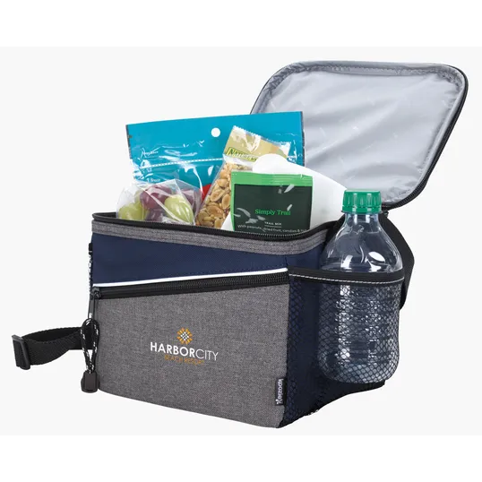 Koozie® Two-Tone Sport Cooler with Zippered Main Compartment — view 8