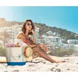 Good Value™ Cotton Travel Tote with Striped Handles — view 11