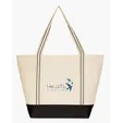 Good Value™ Cotton Travel Tote with Striped Handles — view 8