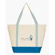 Good Value™ Cotton Travel Tote with Striped Handles — view 6