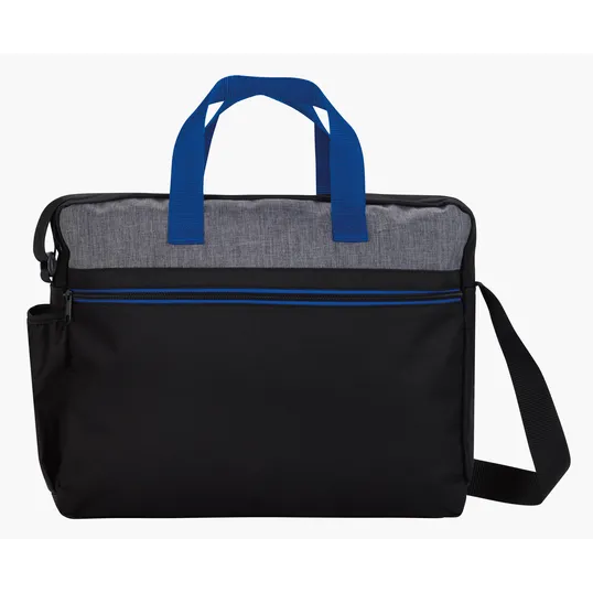 Stand-Alone Briefcase with Laptop Compartment, 600D Polyester — view 2