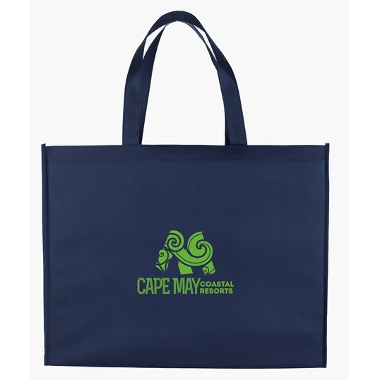 Good Value™ Non-Woven Shopper Tote with Gusseted Bottom — view 10