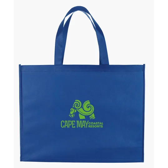 Good Value™ Non-Woven Shopper Tote with Gusseted Bottom — view 12