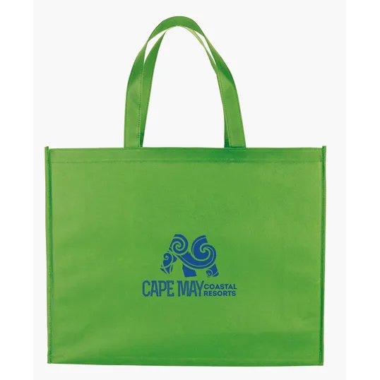 Good Value™ Non-Woven Shopper Tote with Gusseted Bottom — view 8
