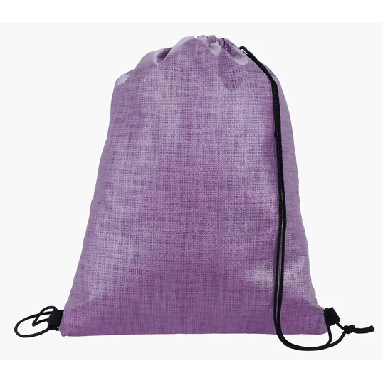 Good Value™ Non-Woven Shimmer Drawstring Backpack — view 7