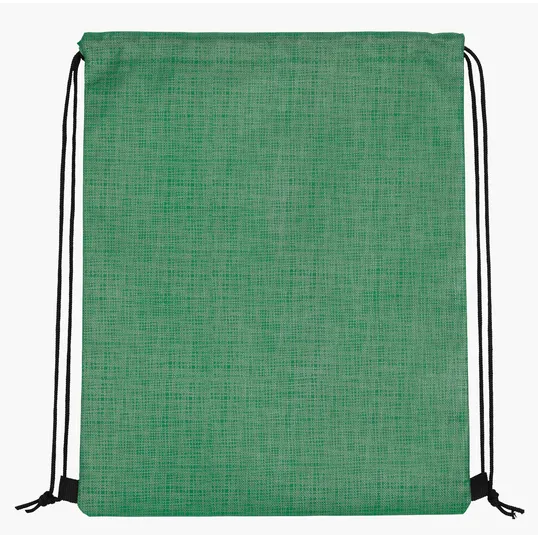 Good Value™ Non-Woven Shimmer Drawstring Backpack — view 3