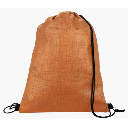 Good Value™ Non-Woven Shimmer Drawstring Backpack — view 4