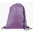 Good Value™ Non-Woven Shimmer Drawstring Backpack — view 7