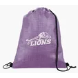 Good Value™ Non-Woven Shimmer Drawstring Backpack — view 10