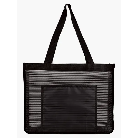 Good Value™ Landscape Mesh Tote with Front Slip Pocket