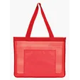Good Value™ Landscape Mesh Tote with Front Slip Pocket — view 3