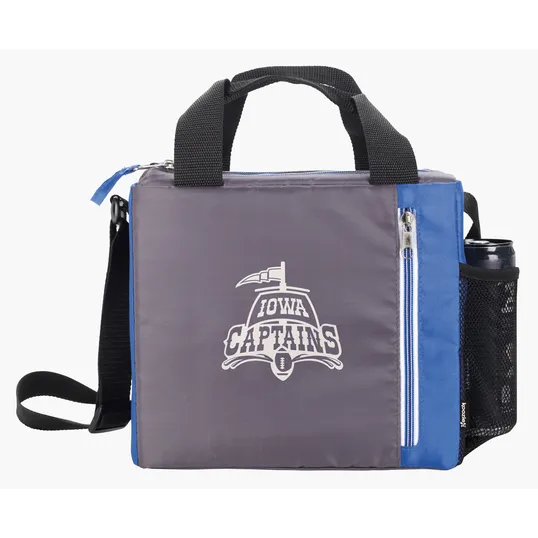 Koozie® Double Zip Cooler Bag with Front Pocket — view 6