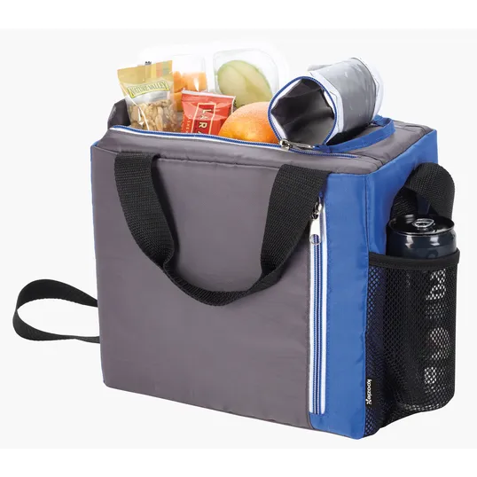 Koozie® Double Zip Cooler Bag with Front Pocket — view 4