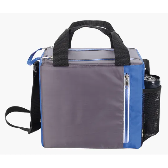 Koozie® Double Zip Cooler Bag with Front Pocket — view 3