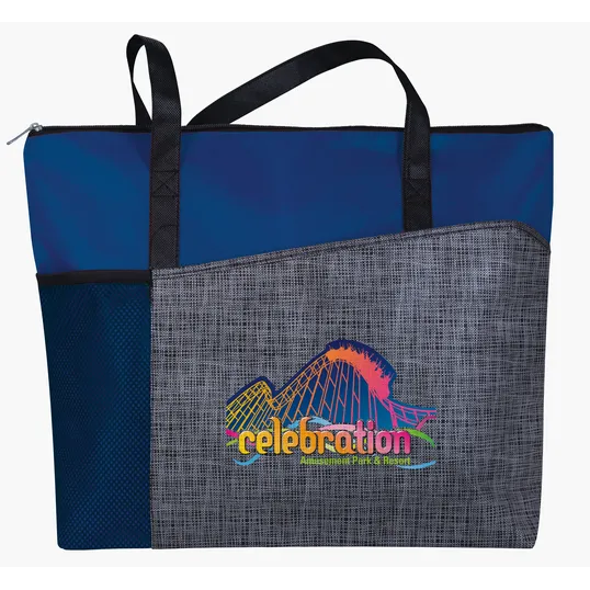 Good Value™ Select Pattern Non-Woven Tote with Zippered Main Compartment — view 11