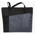 Good Value™ Select Pattern Non-Woven Tote with Zippered Main Compartment