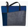 Good Value™ Select Pattern Non-Woven Tote with Zippered Main Compartment — view 5