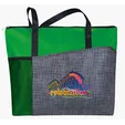 Good Value™ Select Pattern Non-Woven Tote with Zippered Main Compartment — view 7