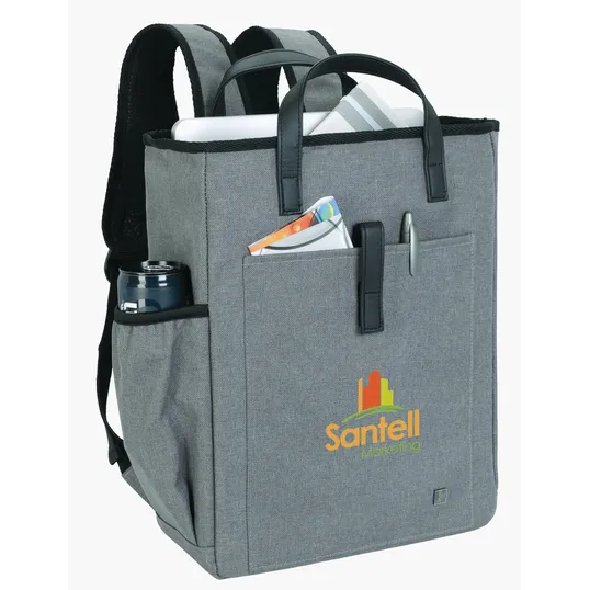 KAPSTON® Pierce Tote-Pack Convertible Tote and Laptop Backpack — view 15