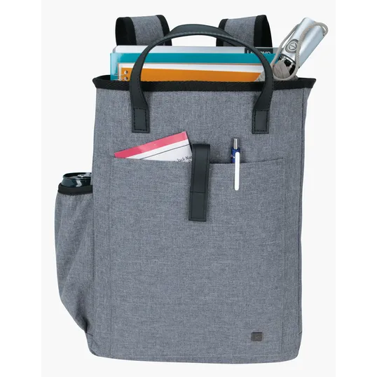 KAPSTON® Pierce Tote-Pack Convertible Tote and Laptop Backpack — view 22