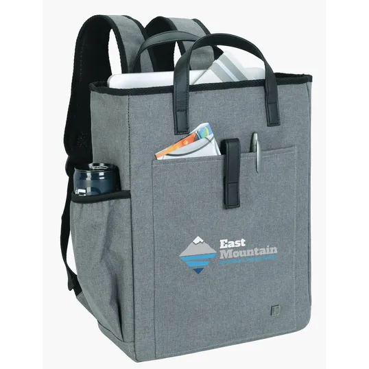 KAPSTON® Pierce Tote-Pack Convertible Tote and Laptop Backpack — view 17