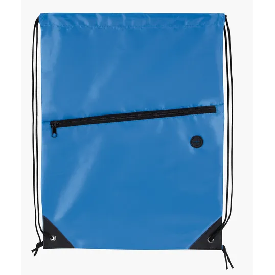 Good Value™ Front Zip Drawstring Backpack — view 7