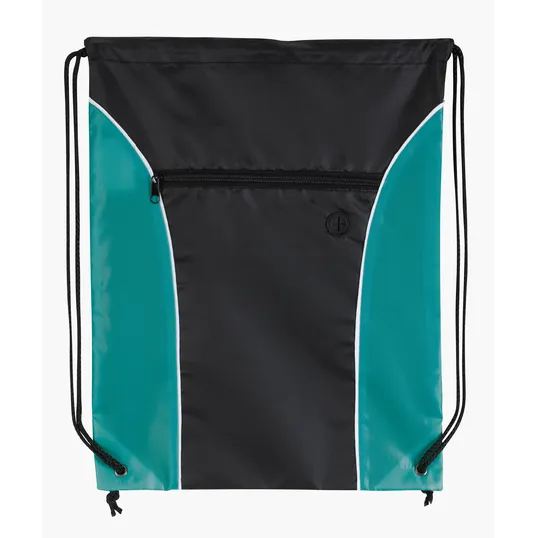 Good Value™ Midpoint Drawstring Backpack with Front Zip Pocket — view 8