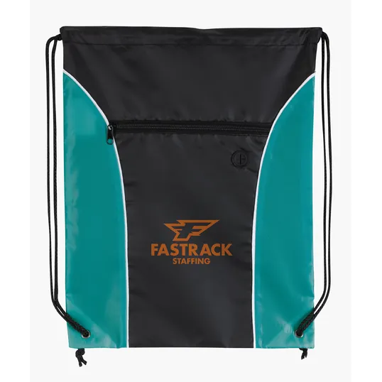 Good Value™ Midpoint Drawstring Backpack with Front Zip Pocket — view 14