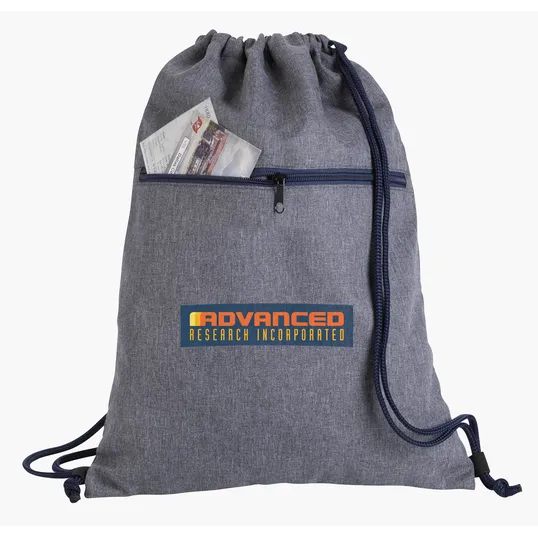 Good Value™ Dovetail Two-Tone Drawstring Backpack — view 8